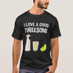 Limones Salz Tequila Drohstoff Barkeeper Bar Drink T-Shirt