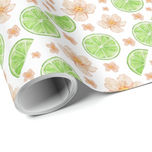 Limones Schleifpapier Geschenkpapier (Rolleneckpunkt)