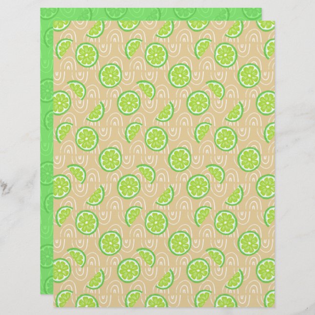 Limones Scrapbook (Vorne/Hinten)