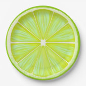 Limones Slice Mule Cocktail Party Pappteller (Vorderseite)