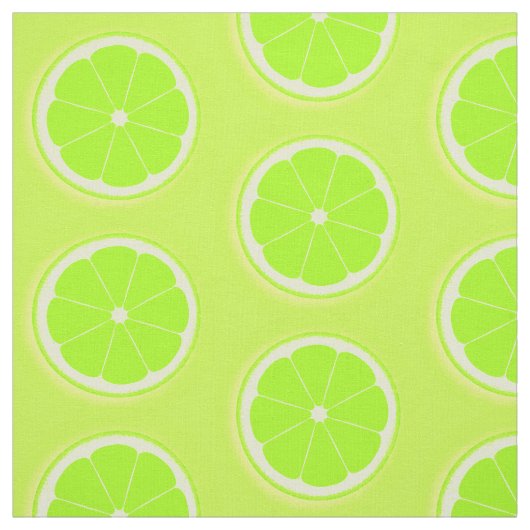 Limones Stück grüngelbe Früchte Stoff (Muster)