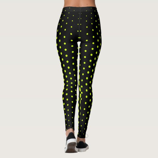 Limones Techno Punkt-Muster Leggings (Rückseite)