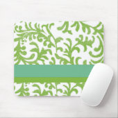 Limones und Aquamarines Blumenmuster Mousepad (Mit Mouse)