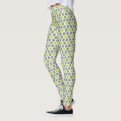 Limones und graues Hexagon-Muster Leggings (Links)
