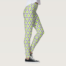 Limones und graues Hexagon-Muster Leggings