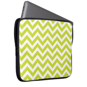 Limones und Zickzack Design Laptopschutzhülle