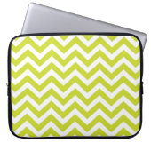 Limones und Zickzack Design Laptopschutzhülle (Vorderseite)