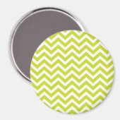 Limones und Zickzack Design Magnet (Vorderseite/Rückseite)