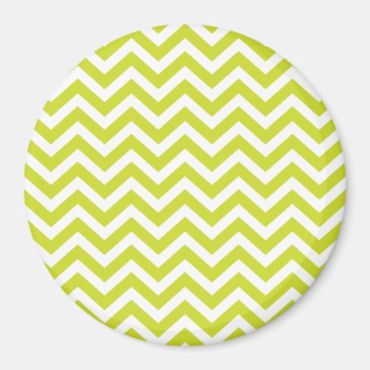 Limones und Zickzack Design Magnet (Vorne)