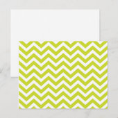 Limones und Zickzack Design Postkarte (Vorne/Hinten)