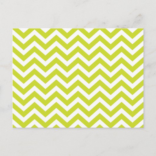 Limones und Zickzack Design Postkarte (Vorderseite)