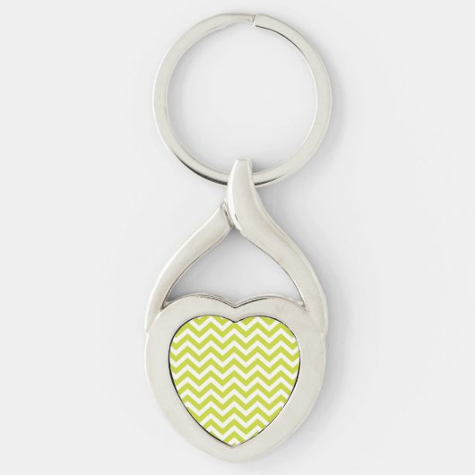 Limones und Zickzack Design Schlüsselanhänger (Vorderseite)