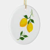 Limoni - Zitronenschmuck Keramik Ornament (Rechts)