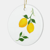 Limoni - Zitronenschmuck Keramik Ornament (Links)