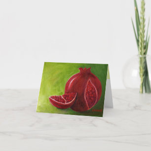 Limors Granatapfel auf der grünen Karte