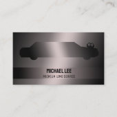Limousine Black Bronze Visitenkarte (Vorderseite)
