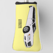 Limousine-Cartoon-Abbildung Golf Headcover (Rotieren 90)