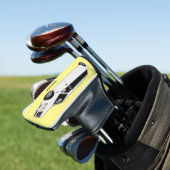 Limousine-Cartoon-Abbildung Golf Headcover (In Situ)