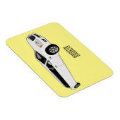 Limousine-Cartoon-Abbildung Magnet (Rechte Seite)