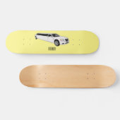 Limousine-Cartoon-Abbildung Skateboard (Horizontal)
