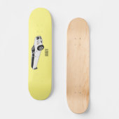 Limousine-Cartoon-Abbildung Skateboard (Vorderseite)