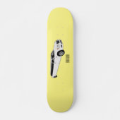 Limousine-Cartoon-Abbildung Skateboard (Vorne)