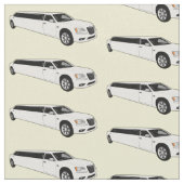 Limousine-Cartoon-Abbildung Stoff (Nahaufnahme)