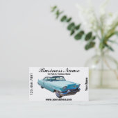 Limousine Deville Cadillac Luxus-Auto 1956 Visitenkarte (Stehend Vorderseite)