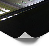 Limousine im Nelson-Atkins Museum of Art Poster (Ecke)