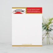 Limousine Letterhead Briefkopf (Stehend Vorderseite)