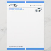 Limousine Letterhead Briefkopf (Vorderseite)