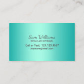 Limousine Limo Service Visitenkarte (Rückseite)