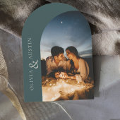 Limousine Modern Arch Foto Elegante Hochzeit Einladung