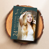 Limousine Modernes Arch Foto Brautparty Einladung