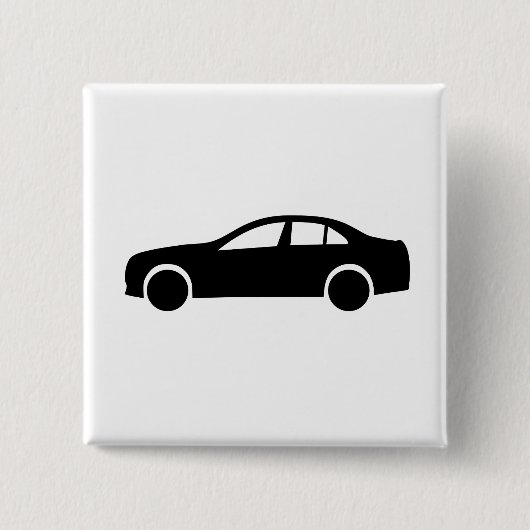 Limousine-Silhouette Button (Vorderseite)