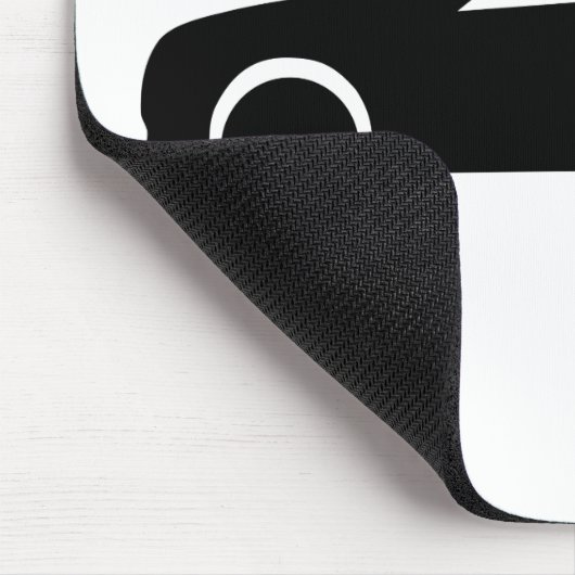 Limousine-Silhouette Mousepad (Ecke)