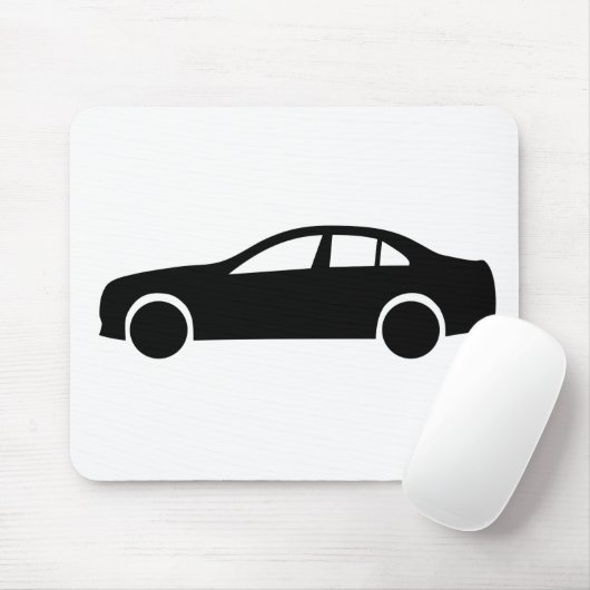 Limousine-Silhouette Mousepad (Mit Mouse)