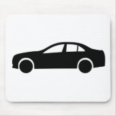 Limousine-Silhouette Mousepad (Vorne)