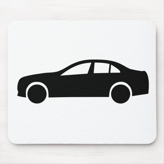 Limousine-Silhouette Mousepad (Vorne)