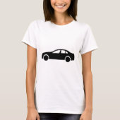 Limousine-Silhouette T-Shirt (Vorderseite)