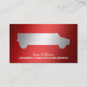 Limousine Visitenkarte (Vorderseite)