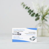 Limousine-Visitenkarte Visitenkarte (Stehend Vorderseite)