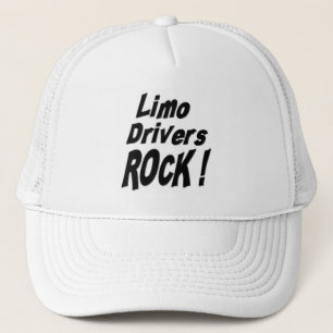 Limousinen-Fahrer-Felsen! Hut Truckerkappe