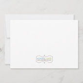 Limousinen-Junggeselinnen-Abschieds-Einladung Einladung (Rückseite)