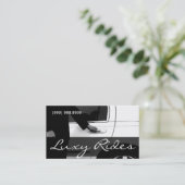 Limousinen Limo Car Services Treiber-Visitenkarte Visitenkarte (Stehend Vorderseite)