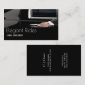 Limousinen Limo Car Services Treiber-Visitenkarte Visitenkarte (Vorne/Hinten)