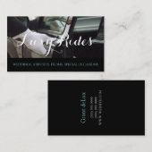 Limousinen, Limo-Services, Fahrerkarte Visitenkarte (Vorne/Hinten)