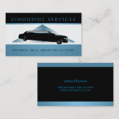 Limousinen, Limo-Services, Fahrerkarte Visitenkarte (Vorne/Hinten)