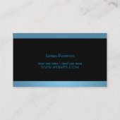 Limousinen, Limo-Services, Fahrerkarte Visitenkarte (Rückseite)