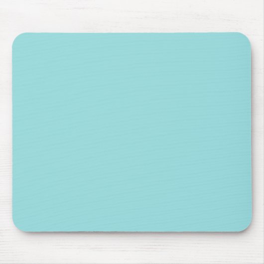 Limpet Muschel Blue Green Spring Season Solid Colo Mousepad (Vorne)